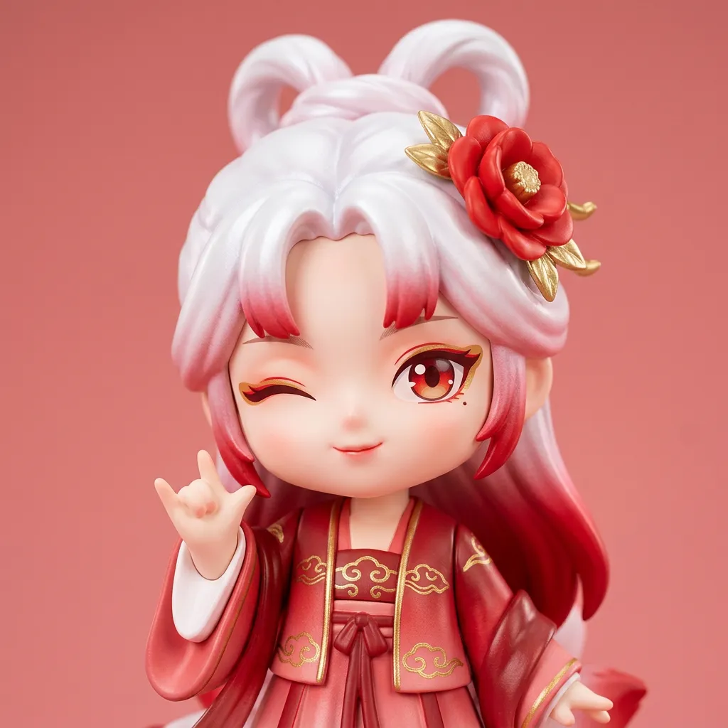 001_狐夭_表情包_01俏皮眨眼