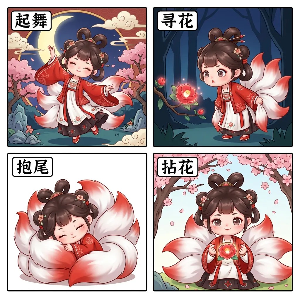 狐夭 氛围图