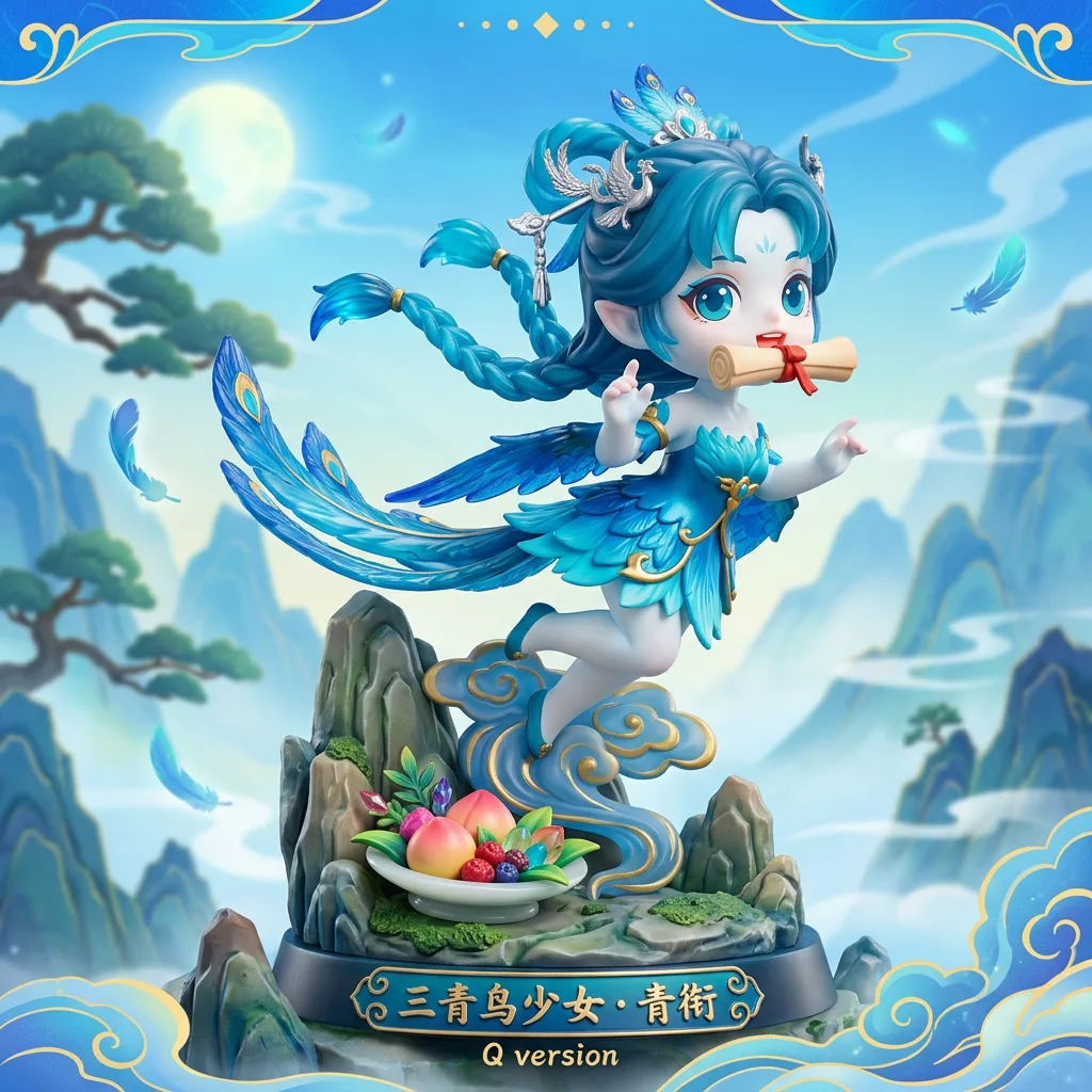 山海经·三青衔信 · 青衔