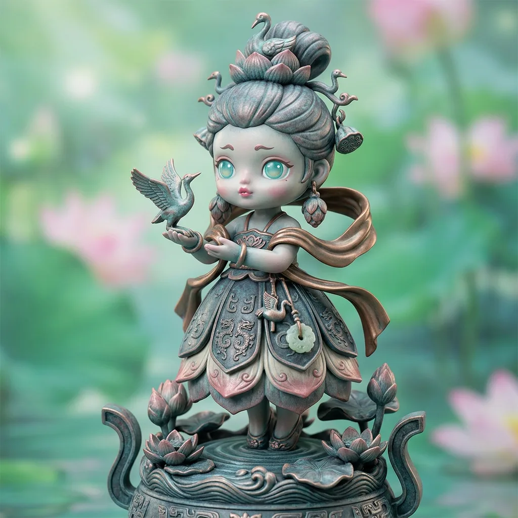 春秋·莲鹤方壶 · 壶莲