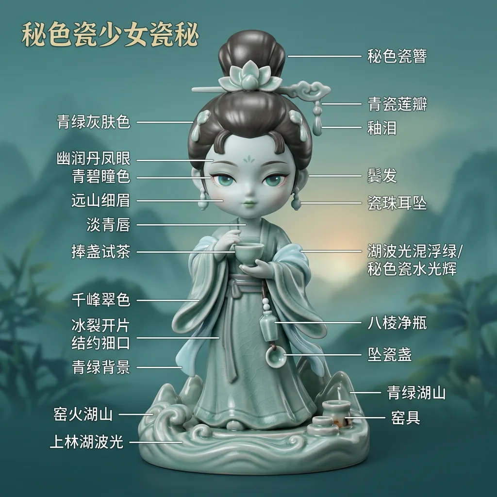 唐·秘色千峰 · 瓷秘