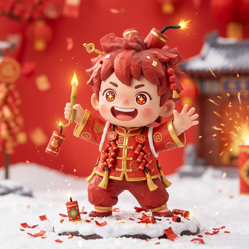 春节·爆竹辞岁 · 爆岁