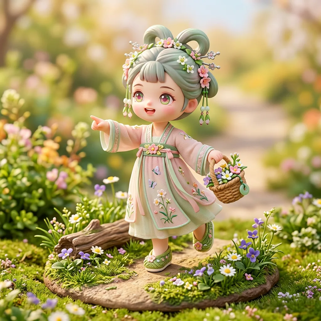 清明·踏青寻春 · 青履