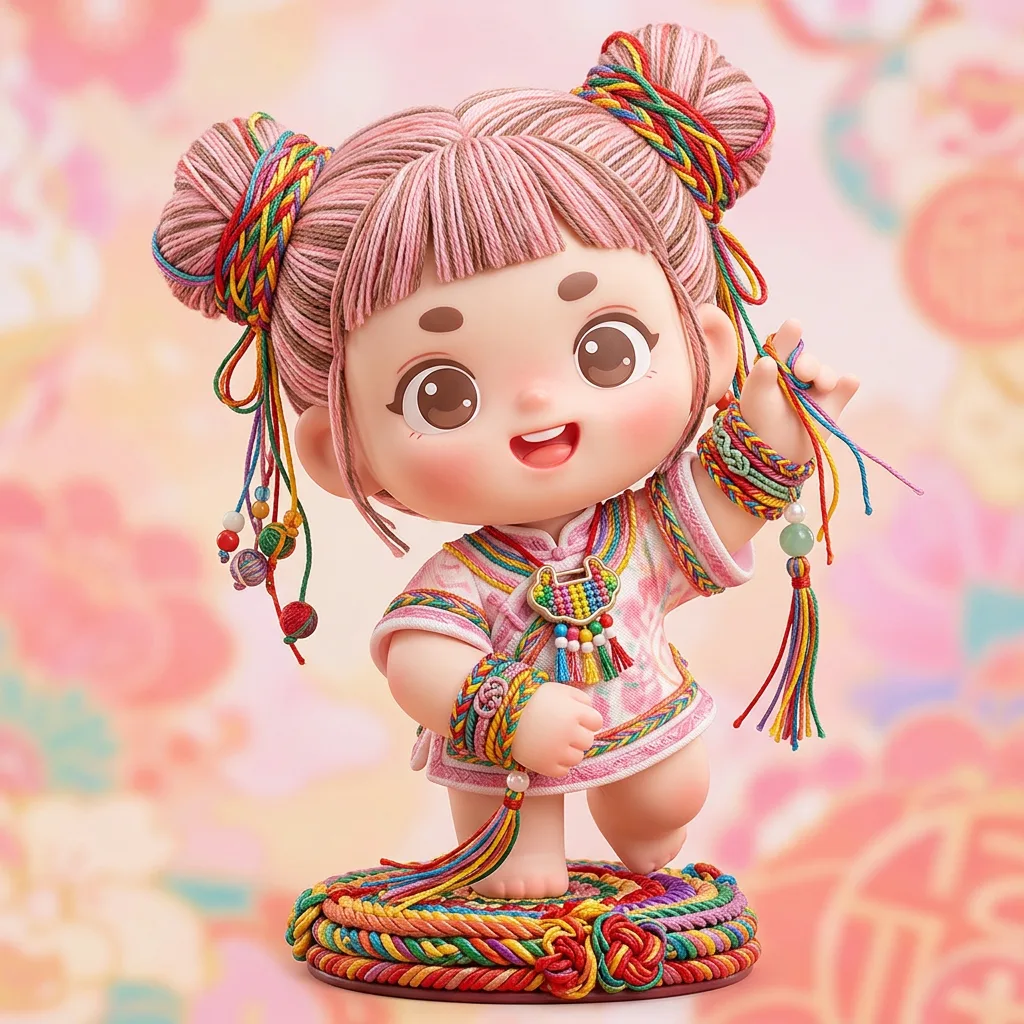 端午·五彩长命 · 缕长