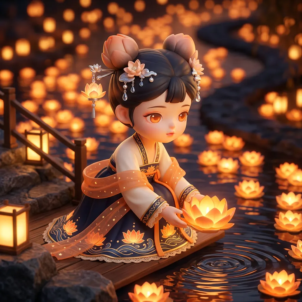 灯河 氛围图