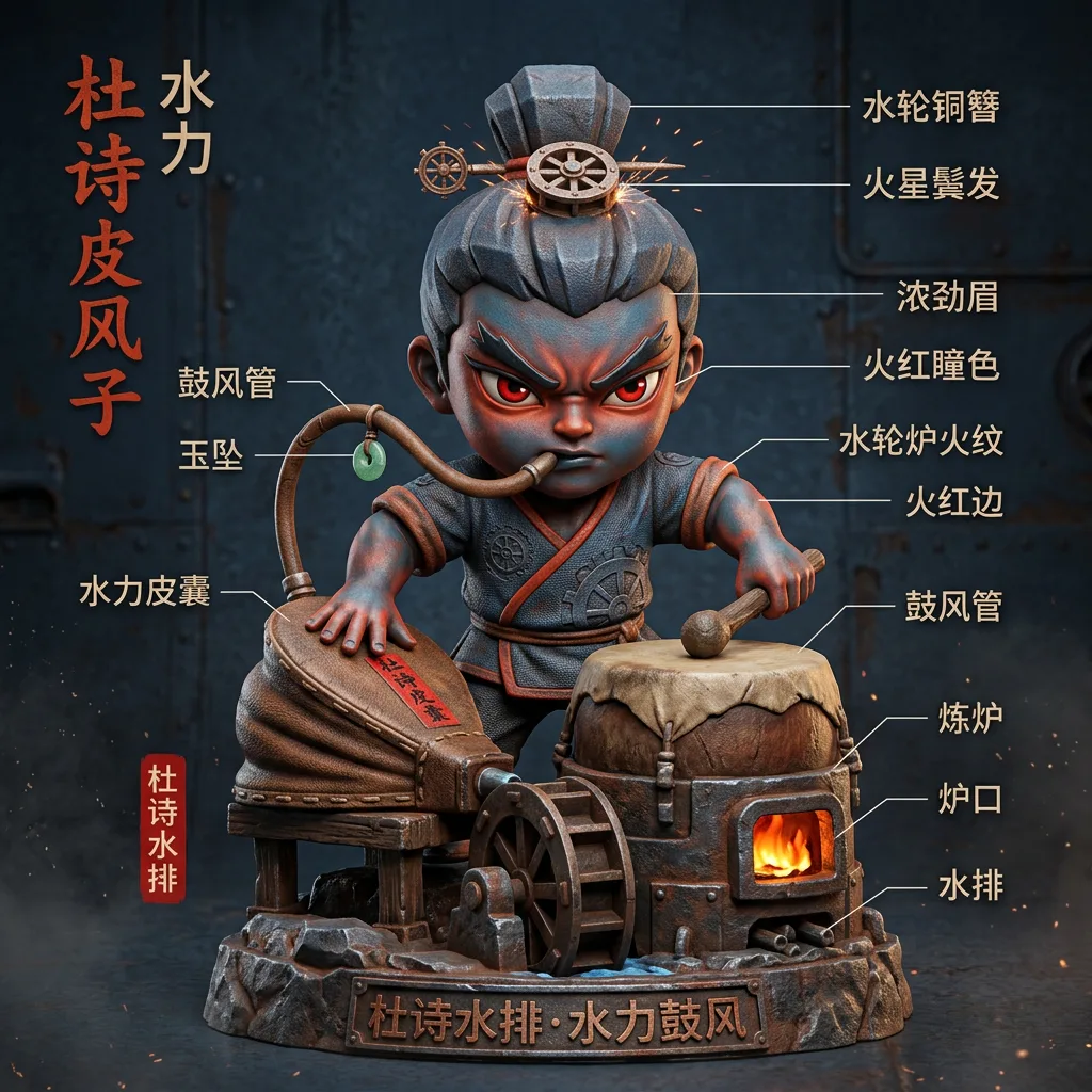 水排·水力鼓风 · 排鼓