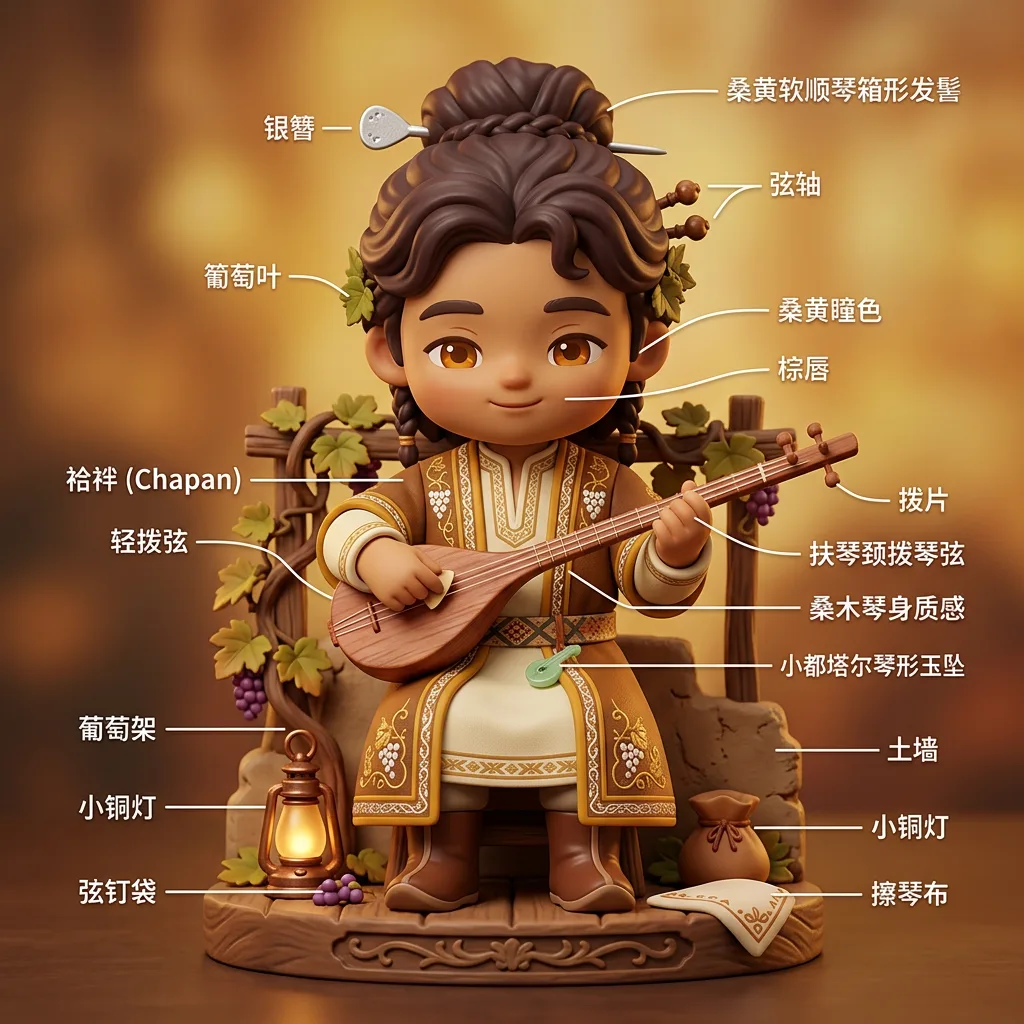 都塔尔·两弦轻拨 · 都提